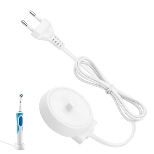 Cargador Cepillo Electrico Compatible con Oral B Braun, Cargador de Repuesto Modelo 3757, Base de Carga para Cepillos de Dientes para Oral B Pro3/2/1, Pro 600 700 1000 2000 2900 3000, iO6/iO5/iO4/iO3