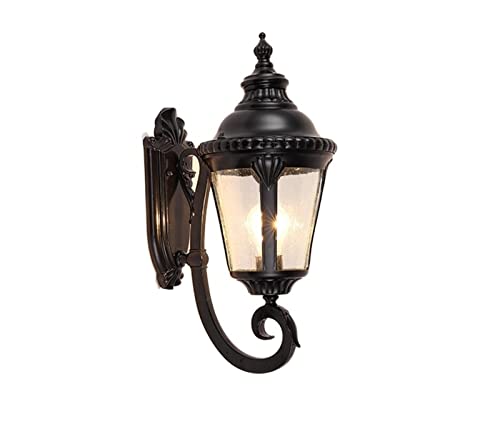 Lumière murale étanche IP65 luminaire extérieur E27 lanterne pour mur de terrasse