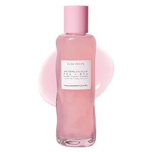 Glow Recipe PHA + BHA Face Toner – Korean Skin Care Pore Minimizer & Gentle Facial Exfoliator for Tightening, Hydrating & Exfoliating – Glycerin, Watermelon & Cactus Water (150ml)