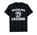 Catfish Noodling Legend Design Catfishing Fishing Lover T-Shirt