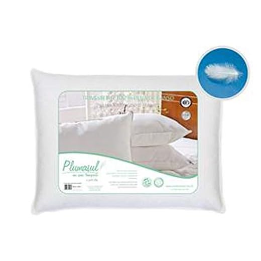 Travesseiro Pena De Ganso 233 Fios 50X70cm Plumasul