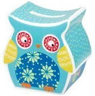 Queens Little Rhymes Owl and Pussycat Owl Money Box by Little Rhymes