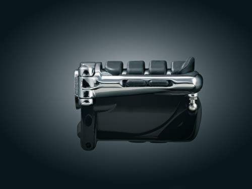 Kuryakyn 4446 Motorcycle Footpegs: Switchblade Pegs Without Adapters For 2010-19 Harley-Davidson Motorcycles, Chrome, 1 Pair #TOP1