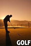  GOLF: Entrenamiento - Registro - ¡Mejore su entrenamiento y sus habilidades con este cuaderno original para todos los entusiastas del swing!