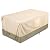 COSFLY Waterproof Patio Furniture Table Covers Durable, Rectangular Outdoor Coffee Table Covers - Fits up to 48L x 28W x 13H inches