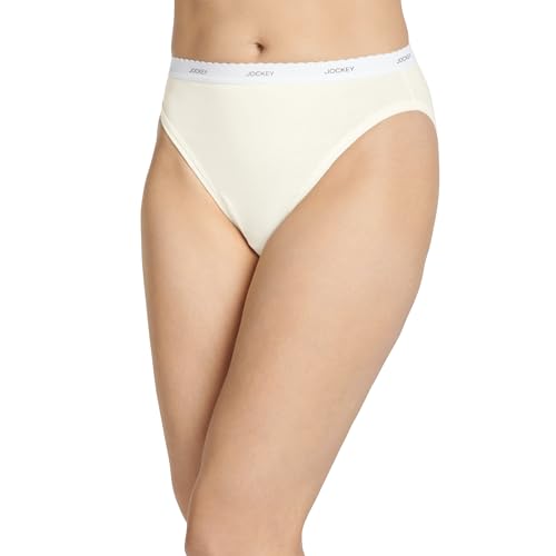 Image of Jockey Women's Underwear 100% Cotton Classic French Cut - 3 Pack