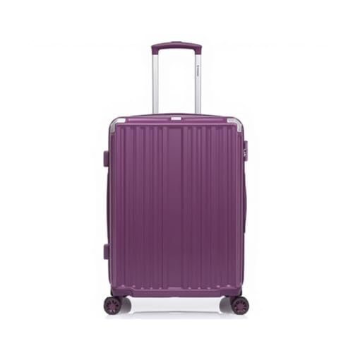 Expandable Purple 3-Piece Luggage Set 20/27/30 Inch – Lightweight ABS Hard Shell Spinner Suitcases with TSA Lock2