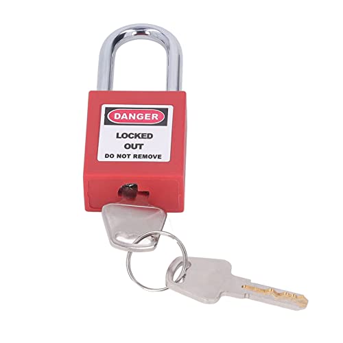 Lockout-Tagout-Kit Lockout-Tagout-Kabelschloss Edelstahl Metall Elektrisches Lockout Tagout Kit Einstellbare Kabel-Lockout-Sicherheitsvorhängeschlösser Set für Lock-Out-Tag-Out-Stationen