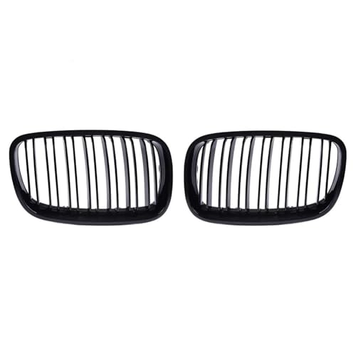 Calandre BMW X5 E70 X6 E71 noire double latte pour optimiser le flux d'air du moteur