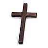 GASSDINER 2 stks Handgemaakte Houten Kruisen Kruisbeeld Jezus Christus Ornamenten Religieuze Hanger
