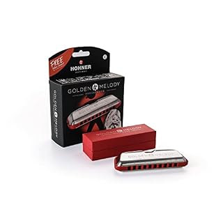HOHNER Harmonica Golden Melody Progressive, A - Les Beatles, Paul McCartney, John Lennon, RIngo Starr, George Harrison HOHNER Harmonica Golden Melody Progressive, A – Image 3