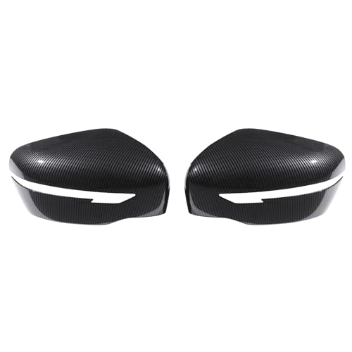 Car Door Rear View Mirror Trim Covers Compatible with Nissan Frontier 2022-2025 & Navara 2015-2020, Exterior Side Rearview Mirror Housing Cap Protector Cover Accessories, Fit With Turn Signal Lights