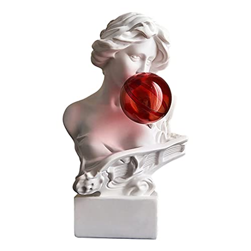 Duiaynke David/Giuliano, statuette di testa greca in resina, sculture con busto di David, ornamento da scrivania per casa e ufficio, decorazione da tavolo (Sona)