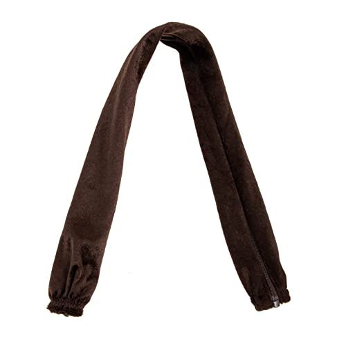 EXCEART Copertura Per Catena Luminosa Sospesa Lavabile Cerniera, Protezione Smontabile Anticorrosione Per Fili Lampadari a Catena 0,6 m Colore Caffè, Accessorio Pratico Per Uso Domestico