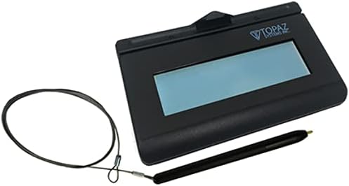 Topaz T-LBK462-KAHSB-R, KioskGem LCD 1x5 Signature Pad, USB