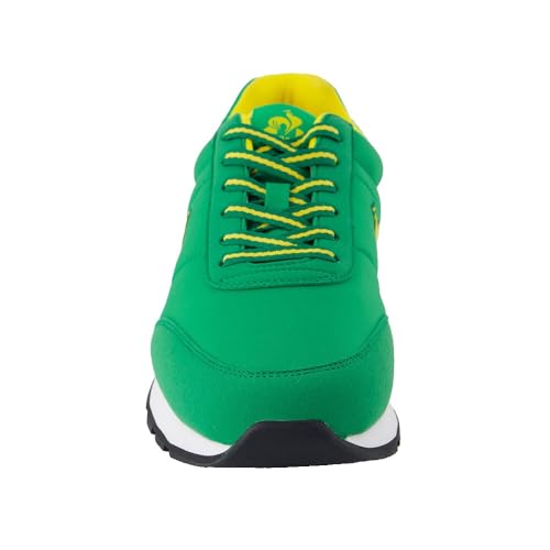 Le Coq Sportif Mixte RACERONE_2 Basket, Vert Fougère/Maize, 43 EU