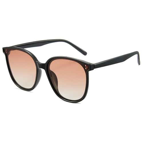 Image of Cyxus Oversized Cat Eye Sunglasses for Women Polarized Lens UV Protection for Beach Music Festivals Shopping 1902