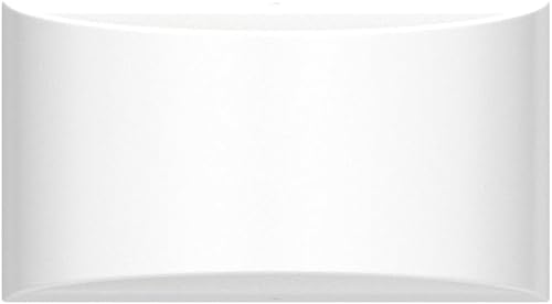 Miniatura 4 de Aipsun Aplique de pared LED moderno de aluminio para interiores, 1 paquete de luces de pared con cable arriba y abajo, para sala de estar,