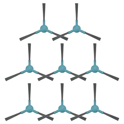 URPIZY 8pcs Cepillos Laterales para Midea S5 Plus, para Cecotec para Conga 2299 Ultra Home Aspiradora