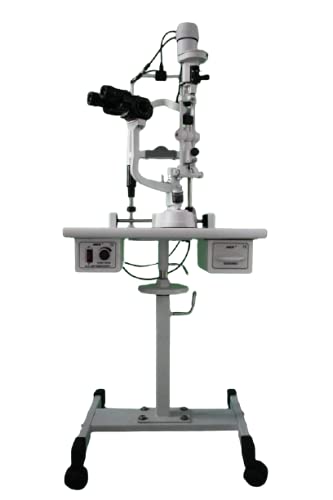 5 Step Slit HAAG STREIT Type Wooden Base + Manual Table