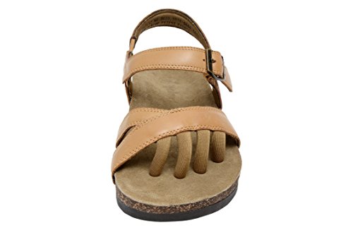 Wellrox Women's Santa Fee-Maddie Taffy Casual Sandal 6