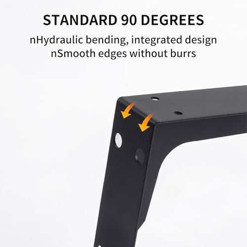 Support de barre de placard métallique pour fixer une tringle de penderie lourde