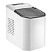 Jrechio Conto della Produzione di Ghiaccio del cumulo di Ghiaccio PORTATO Display Ice Cube Makers Portatile Ice Maker Controsoffitto Make in 24h 9 Cubetti in 10 Minuti for Hotel/Home/Bar zhengqiang