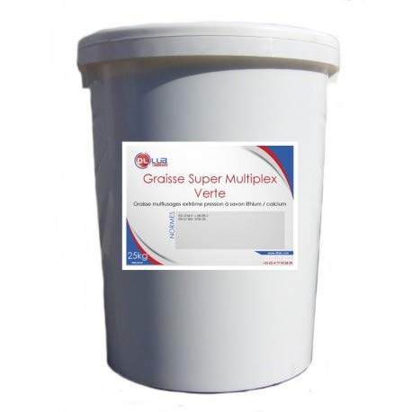 DLLUB - GRAISSE SUPER MULTIPLEX VERTE - 12 x 400G
