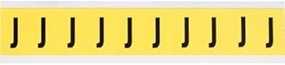 Brady 3430-J, 34320 34 Series Indoor Number and Letter, (Pack of 50 Cards)