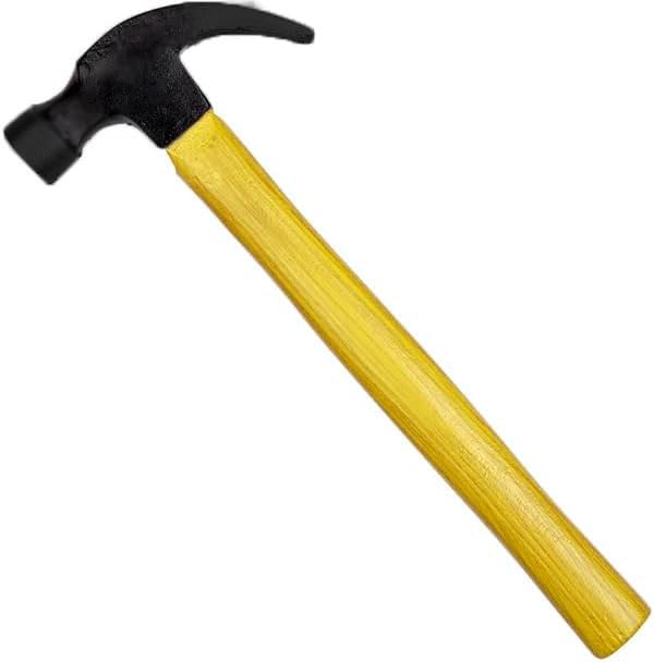 Realistic PU Solid Foam Claw Hammer Halloween Tool Prop Fancy Dress Accessory