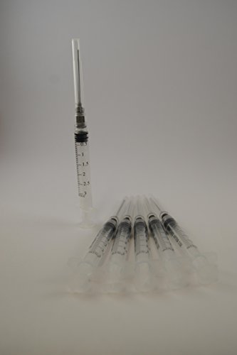 15 Pack 3ml Industrial Dispensing Syringes w/ 16 Gauge 1