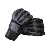Cabilock Atmungsaktive Halbfinger Boxhandschuhe Sparring Handschuhe Bequeme Waschbare Trainingshandschuhe Für Erwachsene Kampfsport Sparring Zubehör