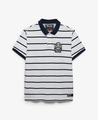 Polo à rayures Superdry Crest - vue 8