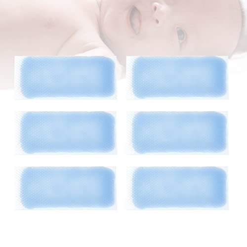 DOITOOL 3 Caixas legal manchas de enxaqueca na testa Gel antitérmico Adesivo antitérmico para bebês
