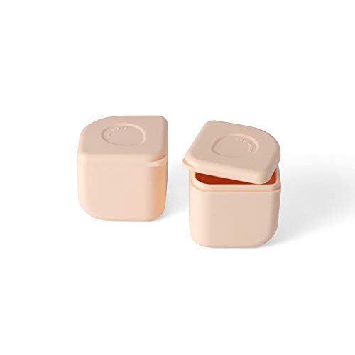 Miniware Leakproof Silipods Set of Two-Peach