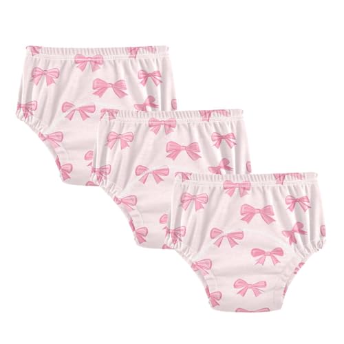 Coikll Bow Tie Toddler Training Underwear Waterproof Baby Pee Pants -4T