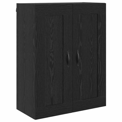 Buffet chêne noir meuble de rangement pour cuisine et séjour - 8
