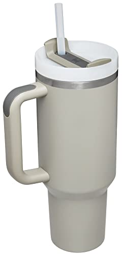 Image of STANLEY Quencher H2.0 Tumbler with Straw 40 oz | Flowstate 3-Position Lid | Cup Holder Compatible for Travel | Insulated Stainless Steel Cup | BPA-Free | Flint