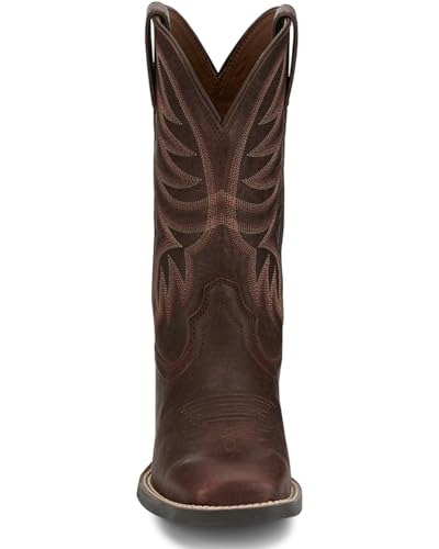 Justin Women's Demeter Western Boot Broad Square Toe - SE2803 8 1/2 M US Brown4