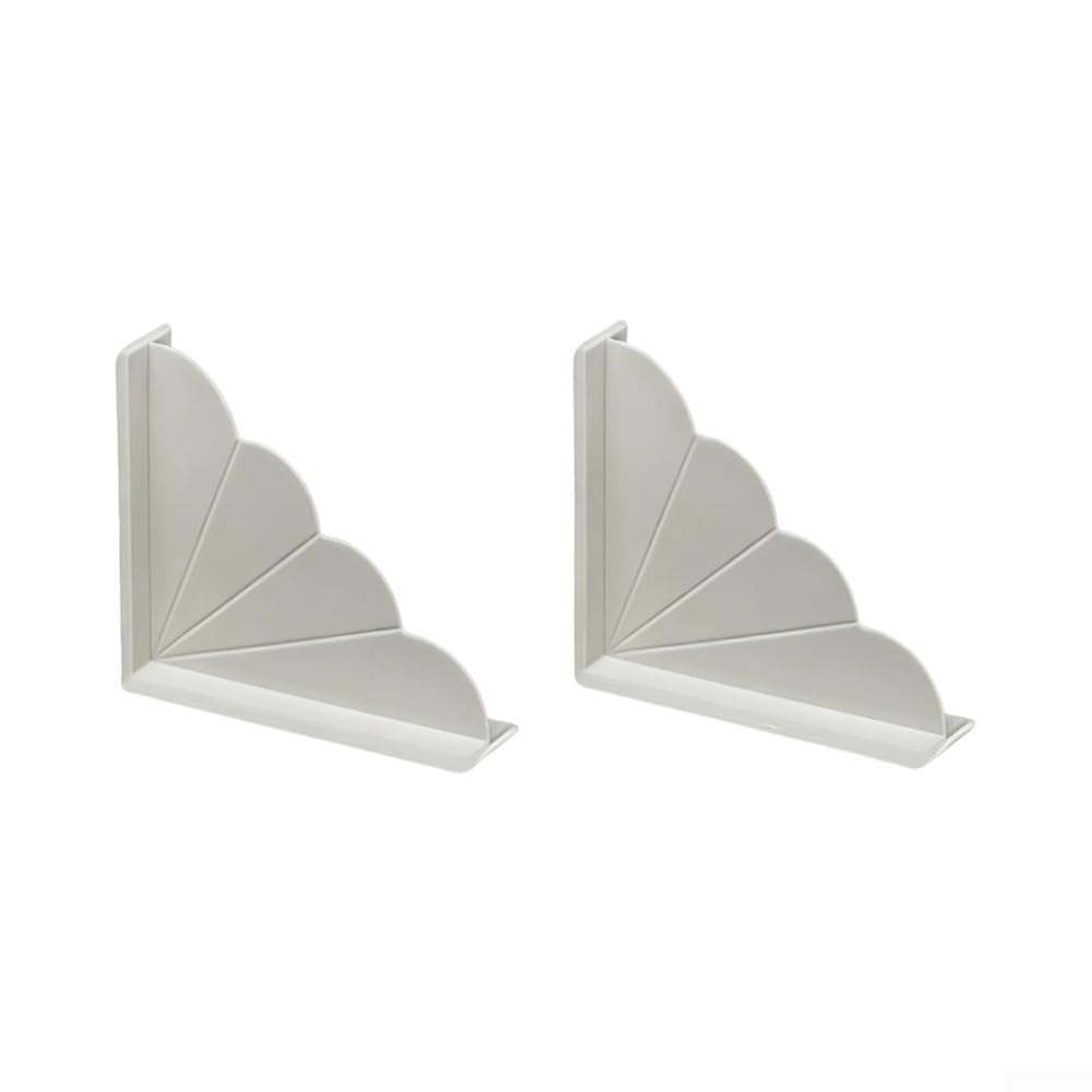 Junta para ducha Silicona Reutilizable Sin Taladro 2 para uds(warm gray)