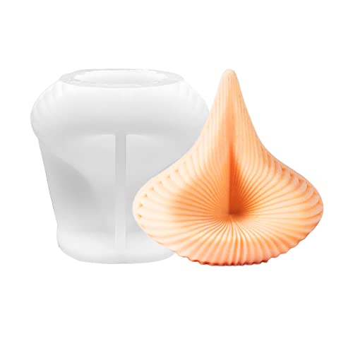 Spiral Pyramid Candle Mold Silicone Resin Mold For Aromatherapy Candles Resin Casting Homemade Wax Making Polymer Clay Diy Craft #TOP17