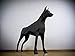 Papertrophy Doberman - Nastro Adesivo Incluso, 80 cm, Colore: Nero
