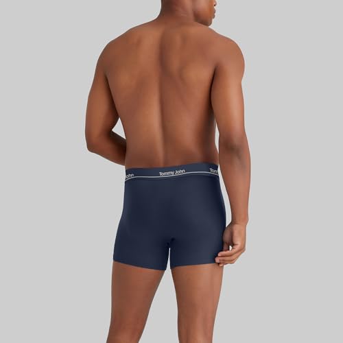 Tommy John Men's Essential Luxe Viscose Derived from Bamboo 4" Trunk Underwear3