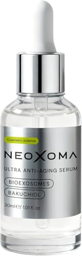 NEOXOMA - Serum Facial con Exosomas y Bakuchiol | Cuidado Facial Avanzado con Bioexosomas | Mejora Apariencia de Líneas y Textura | Luminosidad y Piel con Aspecto Firme | Fórmula Vegana Clean 30 ml