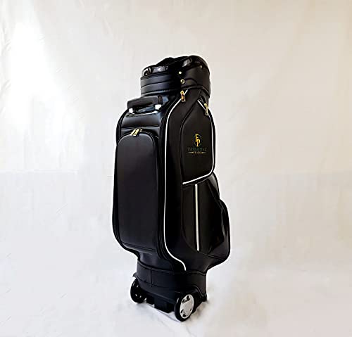 Golf Bag with Wheels Black