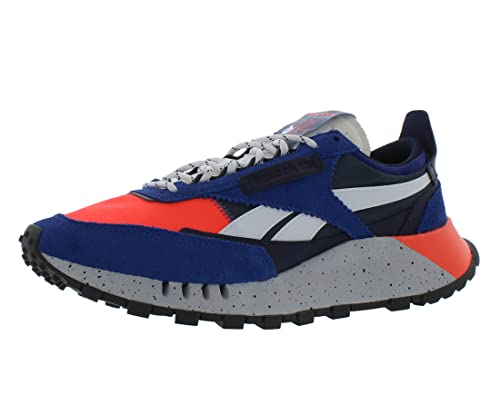 Reebok Cl Legacy Unisex Shoes Size 10.5, Color: Black/Royal/Crimson