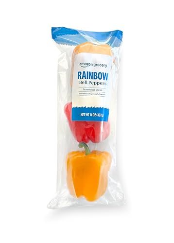 Image of Amazon Grocery, Rainbow Bell Peppers, 3 Ct