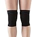 DANCEYOU Dance Knee Pads Hard Sponge Volleyball Knee Brace for Big Kid Teen Adults Football Pole Dancer Workout Knee Protector, Black, L