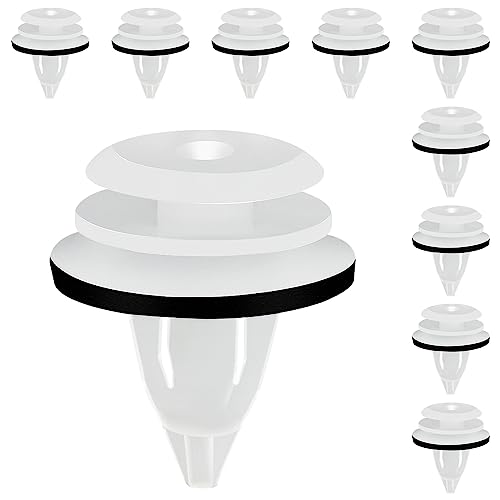 Hanibos 50pcs Universal Auto Body Fasteners - Car Panel Clips, Door Clips, Bumper Fasteners, Interior Trim Panel Retainers