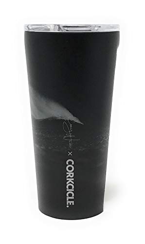 Corkcicle Tumbler | Triple Insulated Stainless Steel Travel Cup with Shatterproof Lid | Reusable (16oz / 475ml, Night Swim)